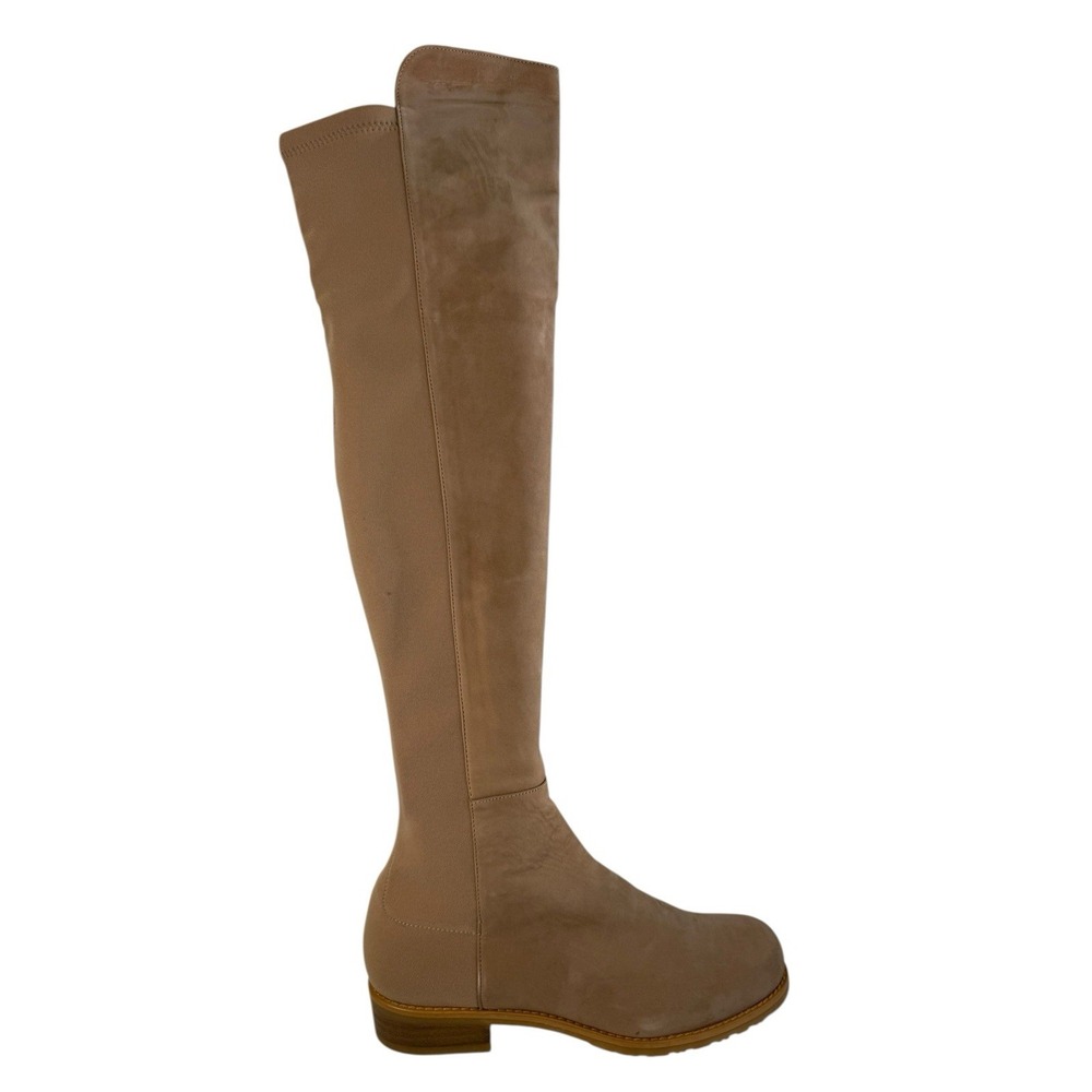 Staurt Weitzman Lowland Suede Over Knee Boot Sz 37 EU Or 6.5 US